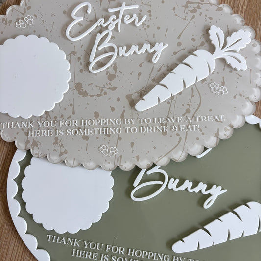 Easter Bunny Treat Tray
