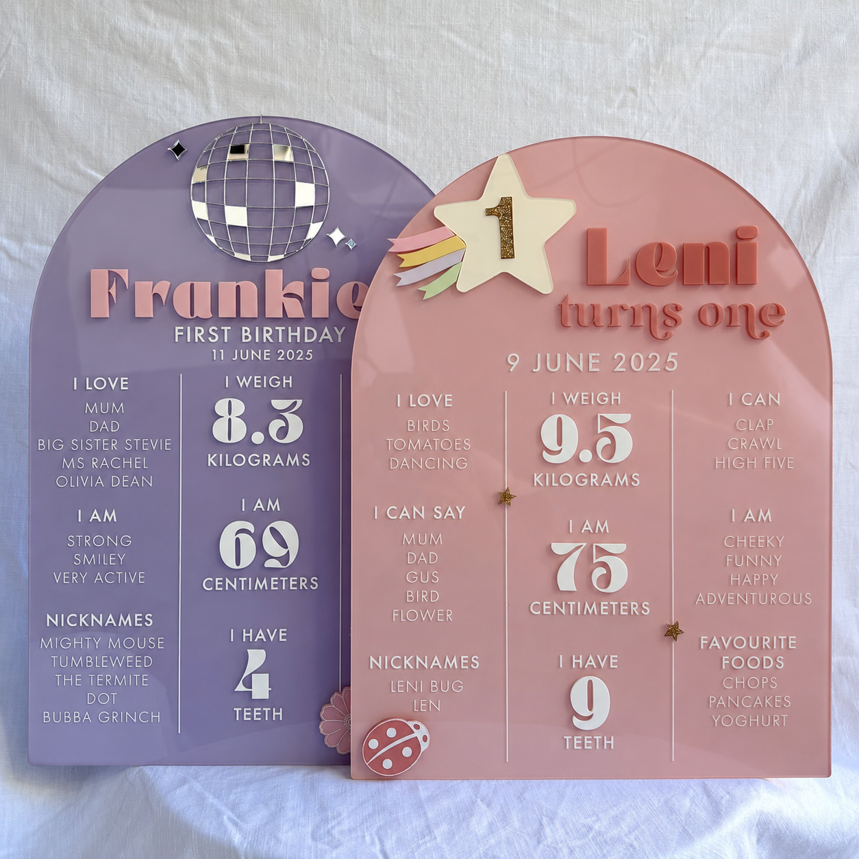 Personalised Milestone Birthday Board - Disco Theme