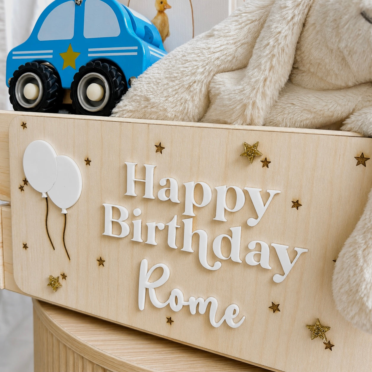Birthday Plaque - Balloon