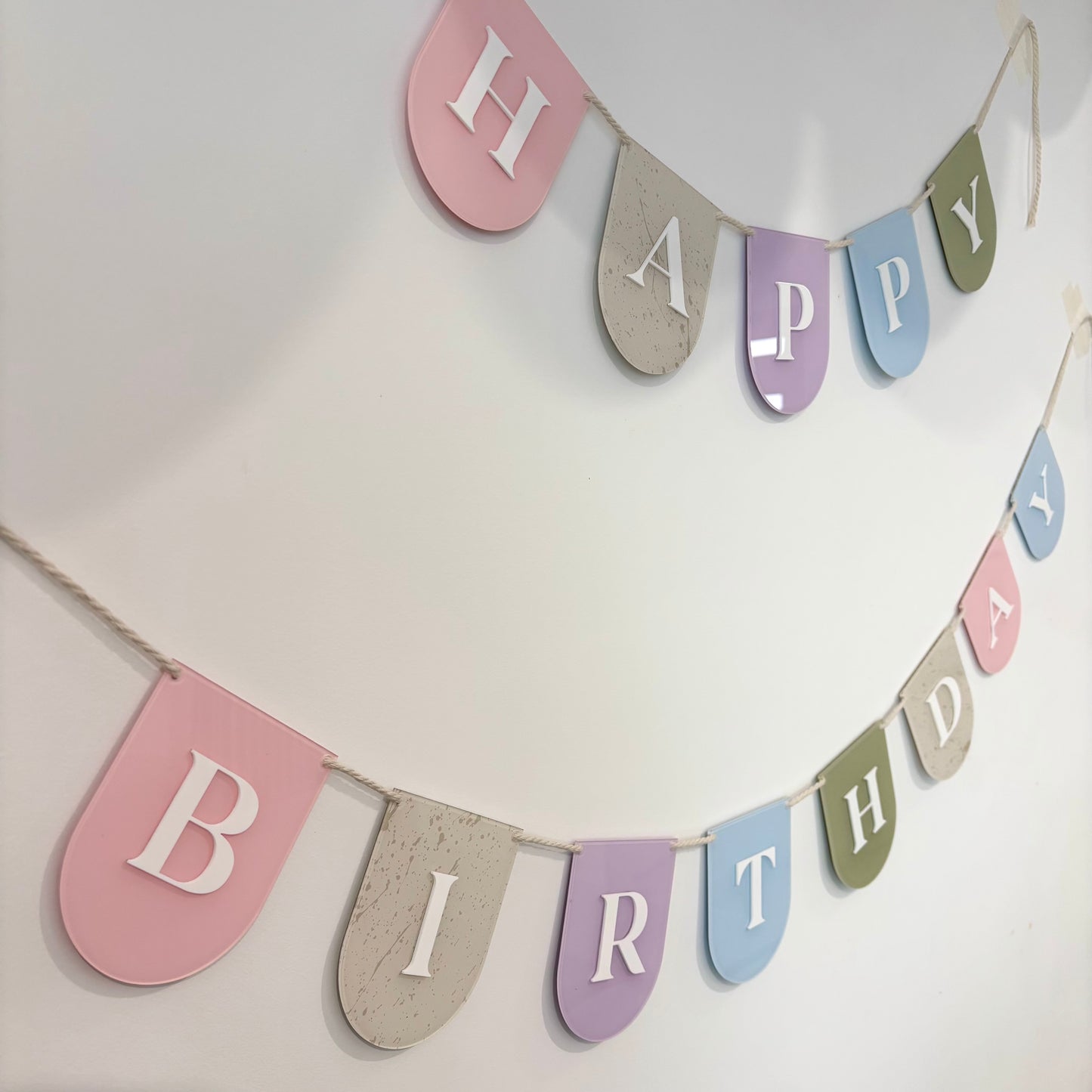 'Happy Birthday' Garland