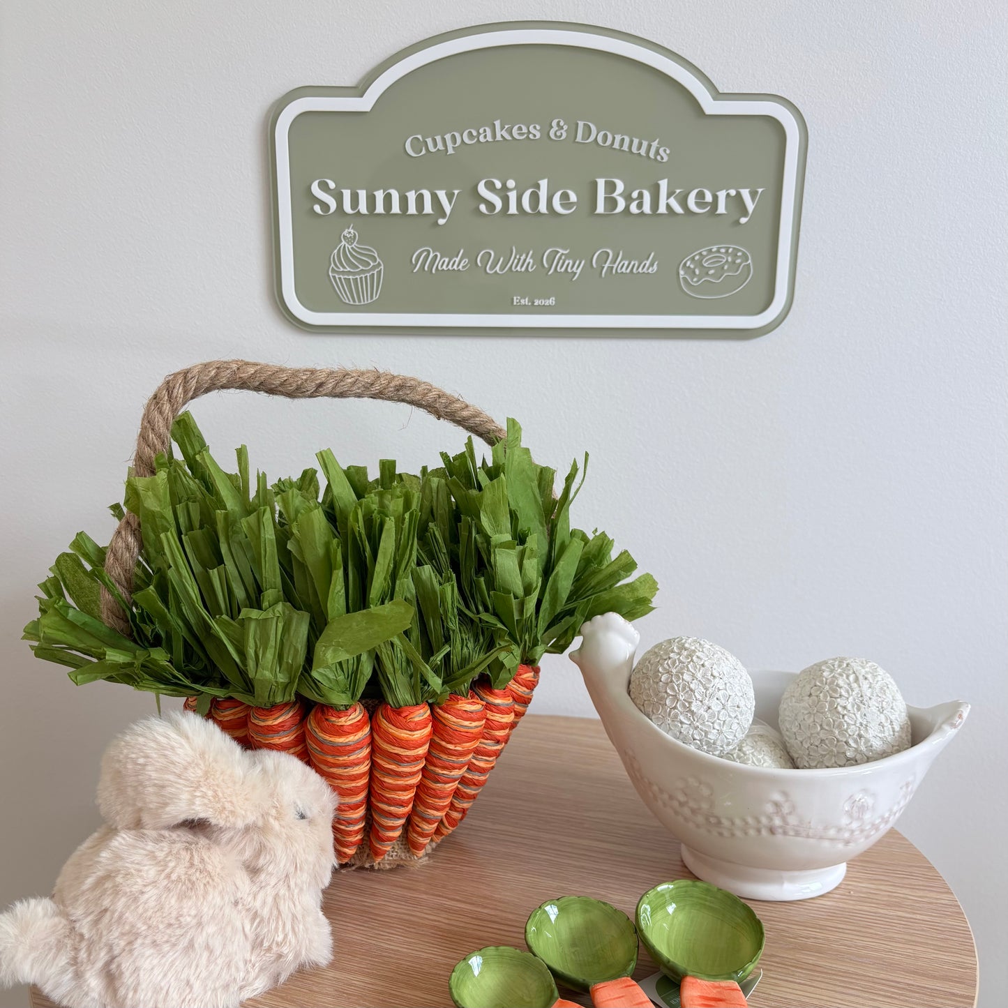 Sunny Side Bakery – Play Café Sign