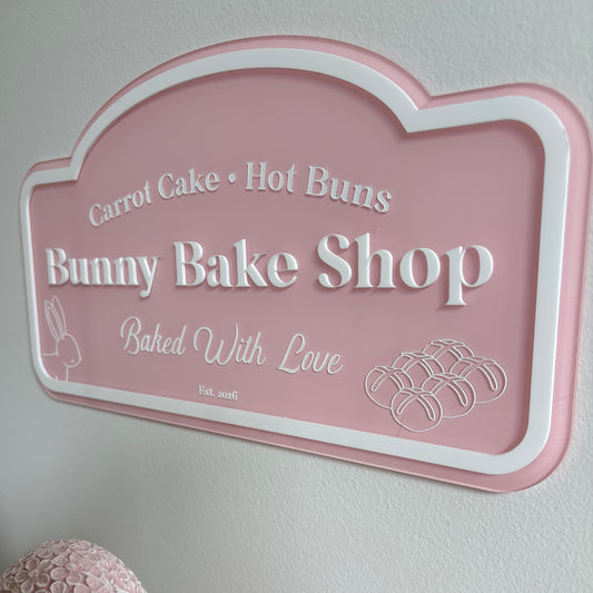 Bunny Bake Shop – Play Café Sign