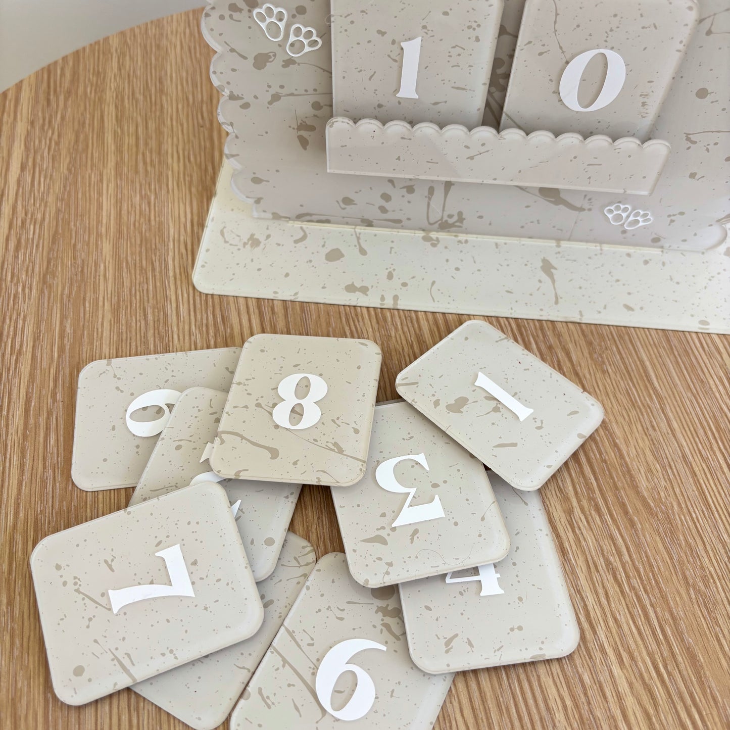 Scalloped Easter Countdown