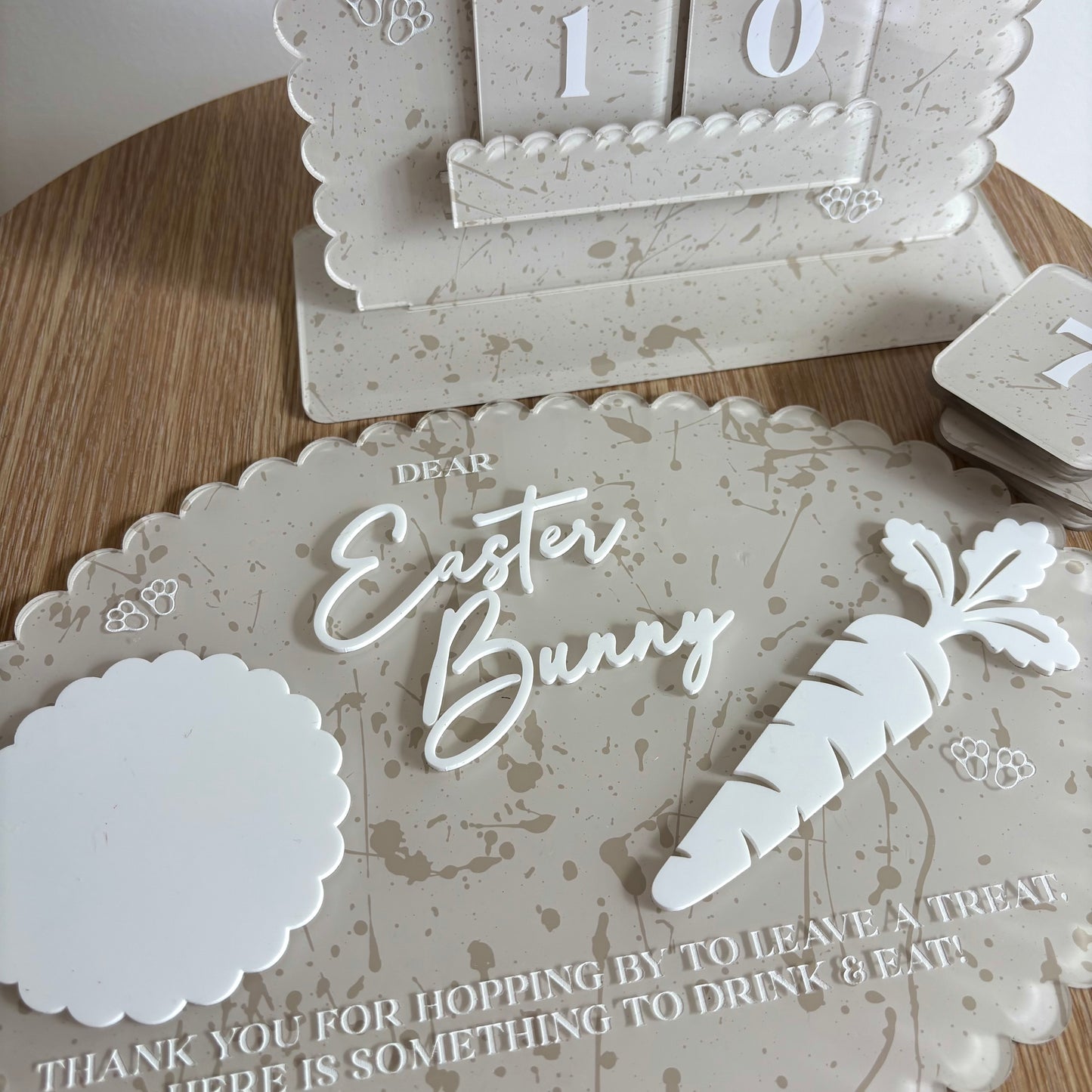 Easter Bunny Treat Tray