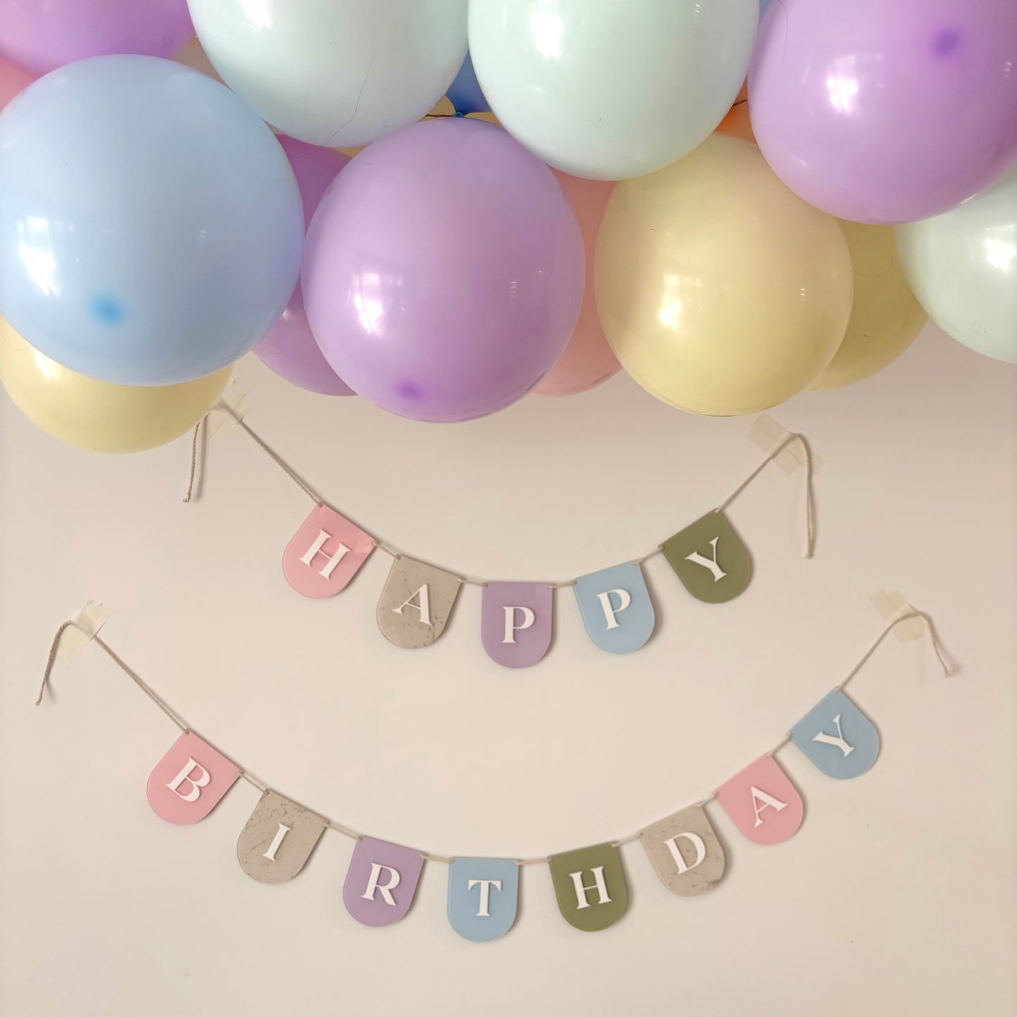'Happy Birthday' Garland