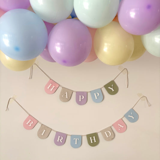 'Happy Birthday' Garland