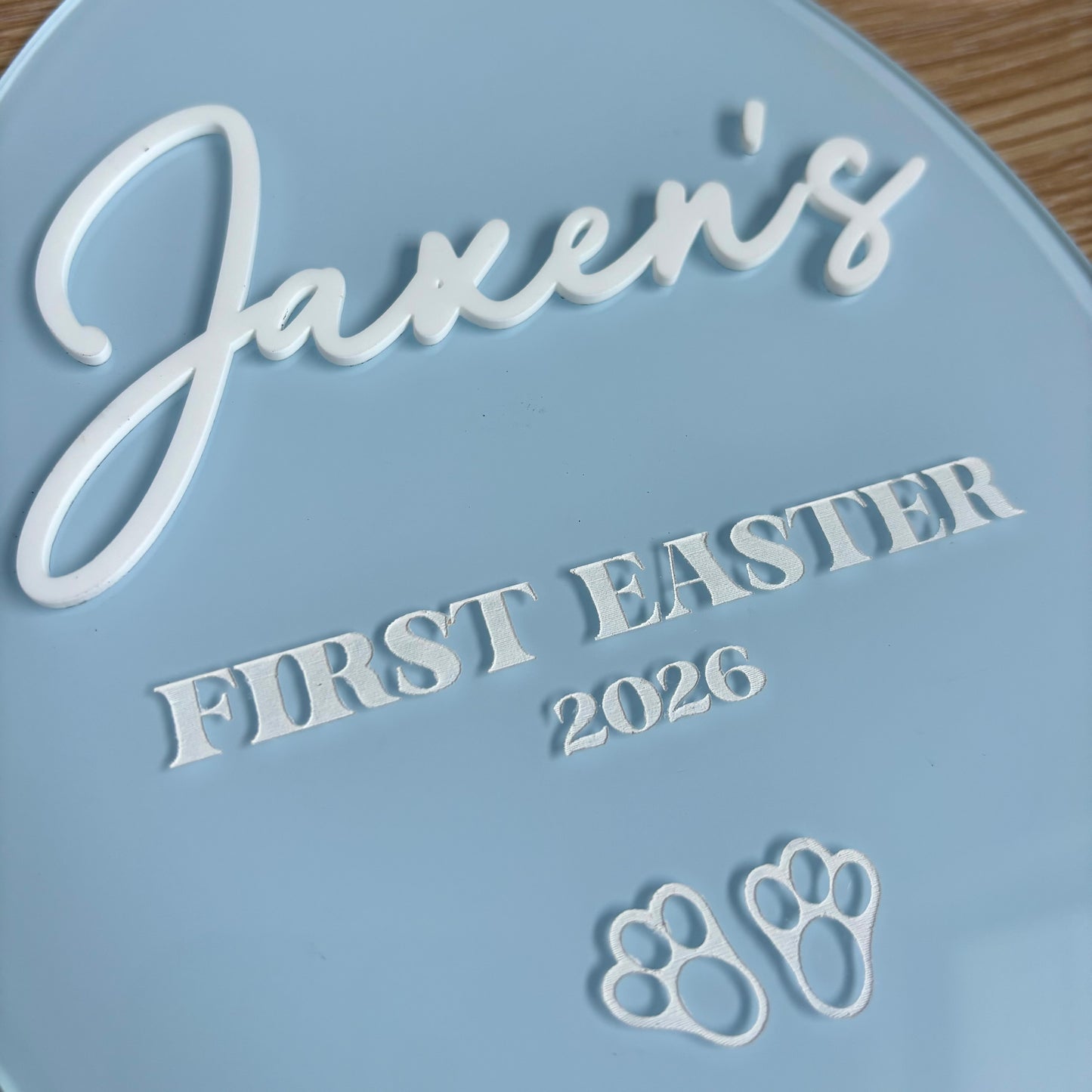 First Easter Plaque