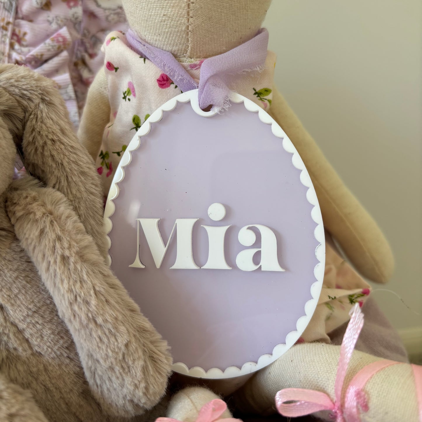 Personlised Easter Tag