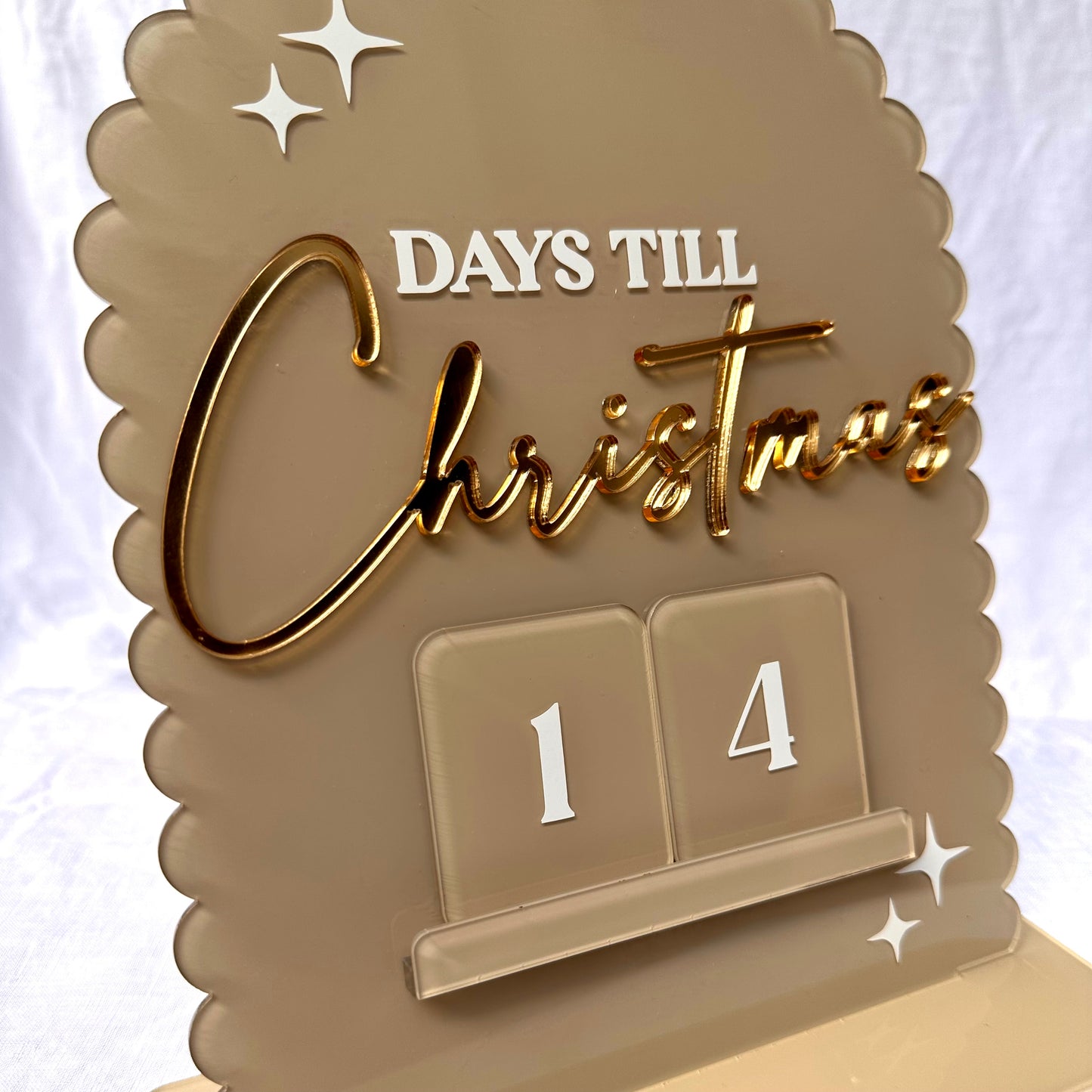 Christmas Countdown Sign