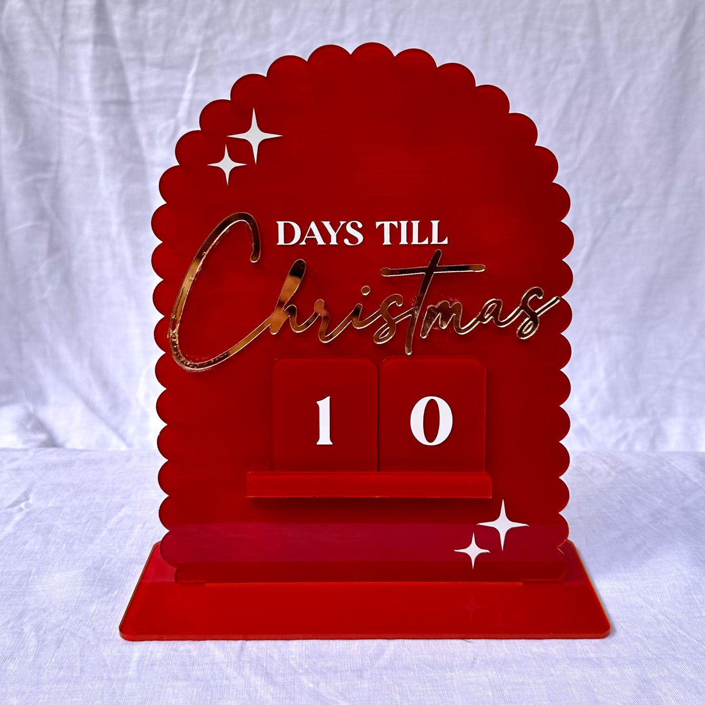 Christmas Countdown Sign