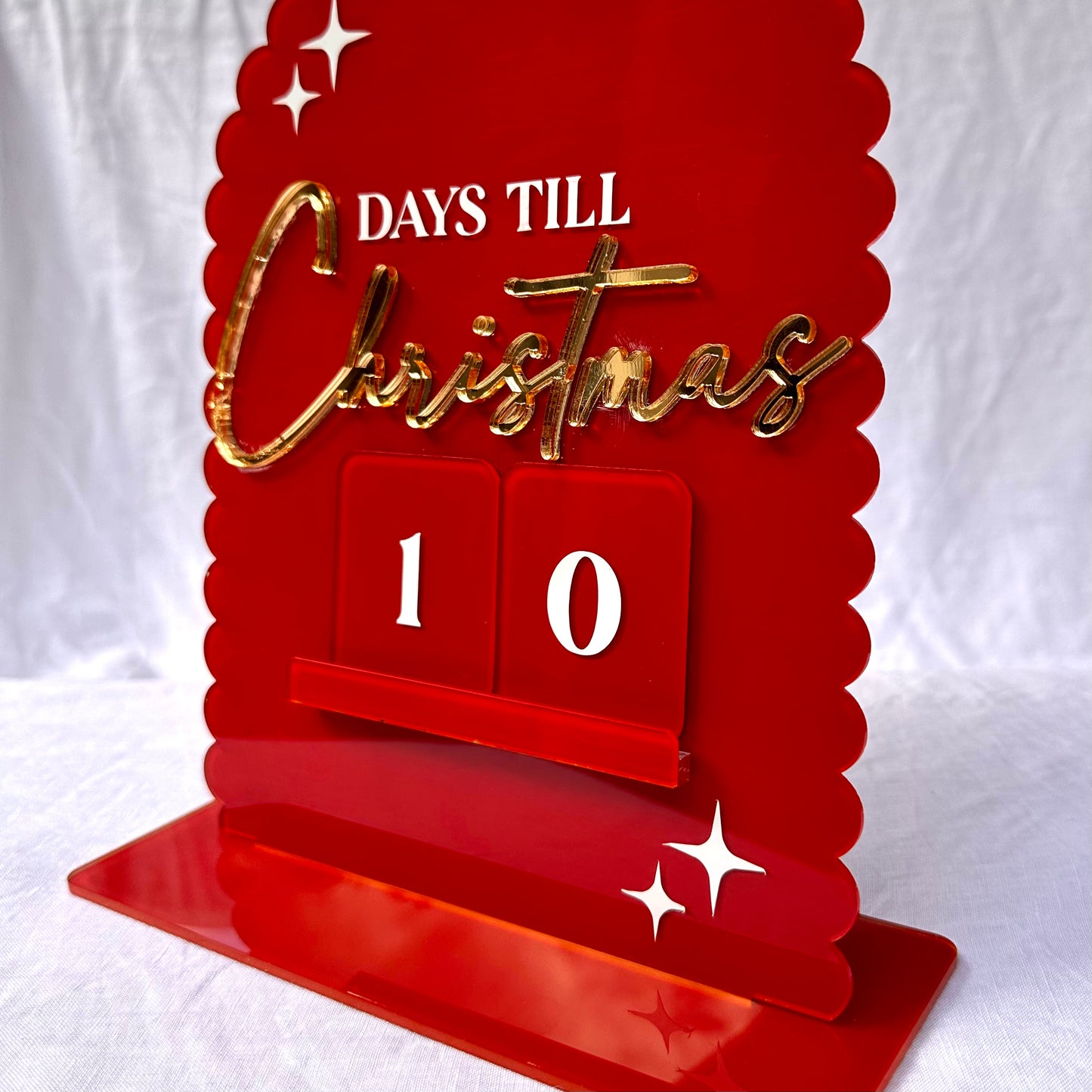 Christmas Countdown Sign