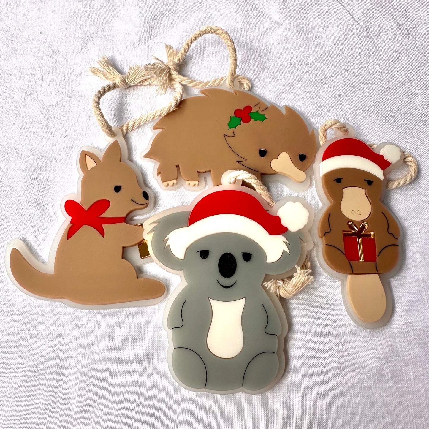 Australian Animal Ornament Set (4 Pack)