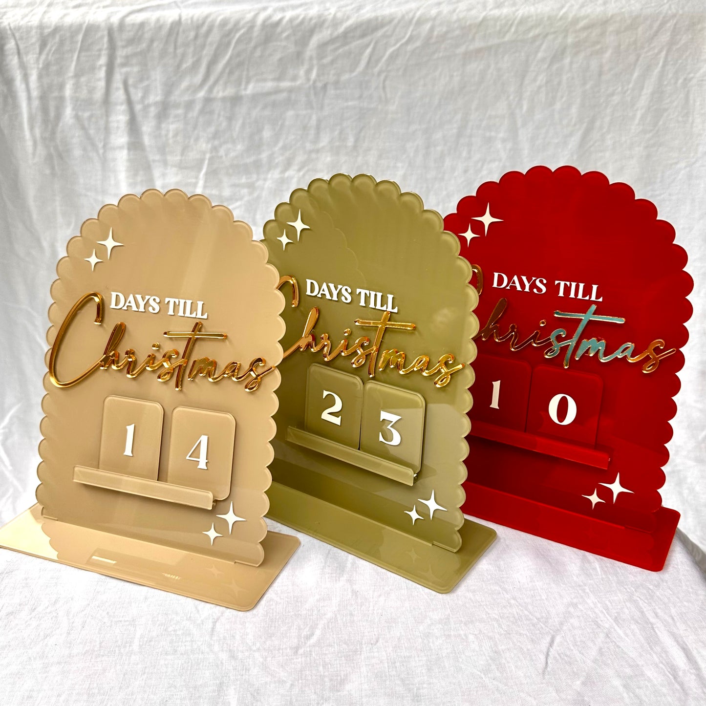 Christmas Countdown Sign