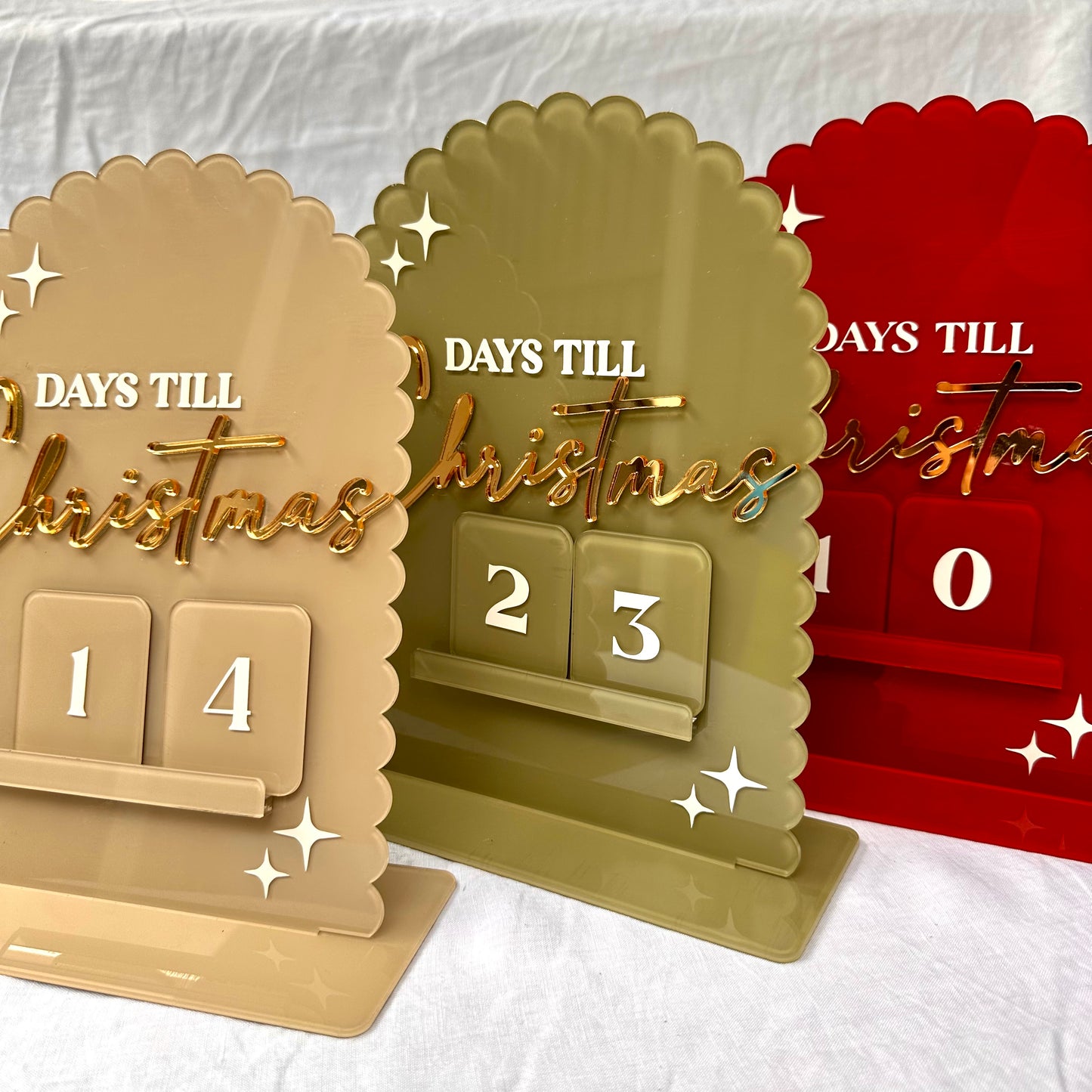 Christmas Countdown Sign