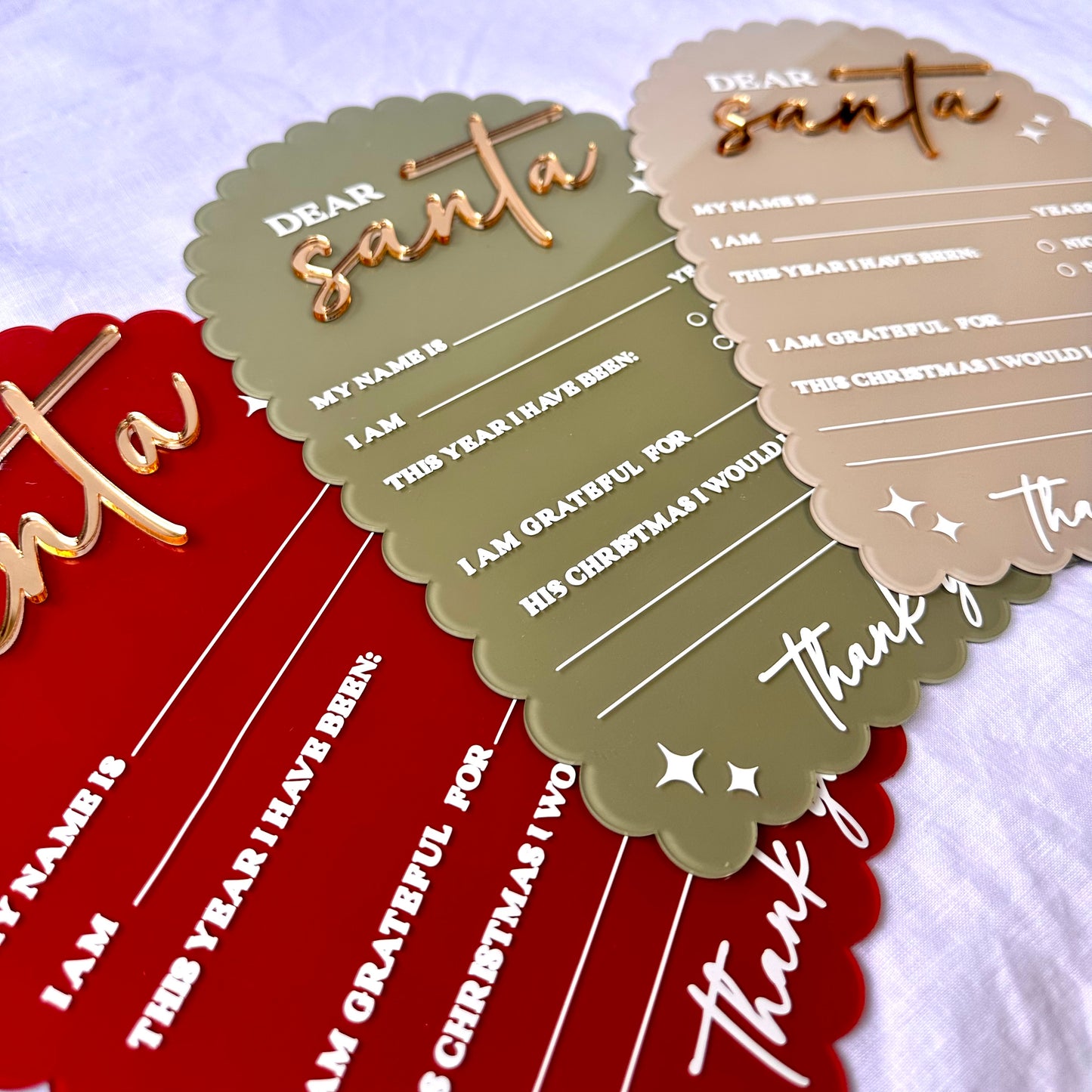 Reusable Santa Letter (with Paint Pen)