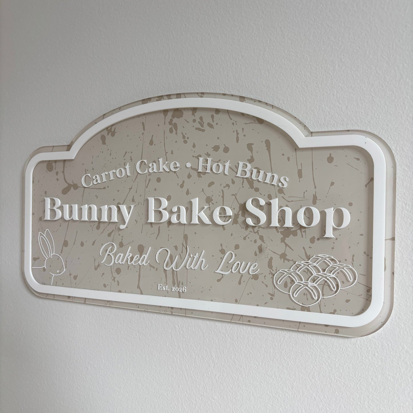Bunny Bake Shop – Play Café Sign