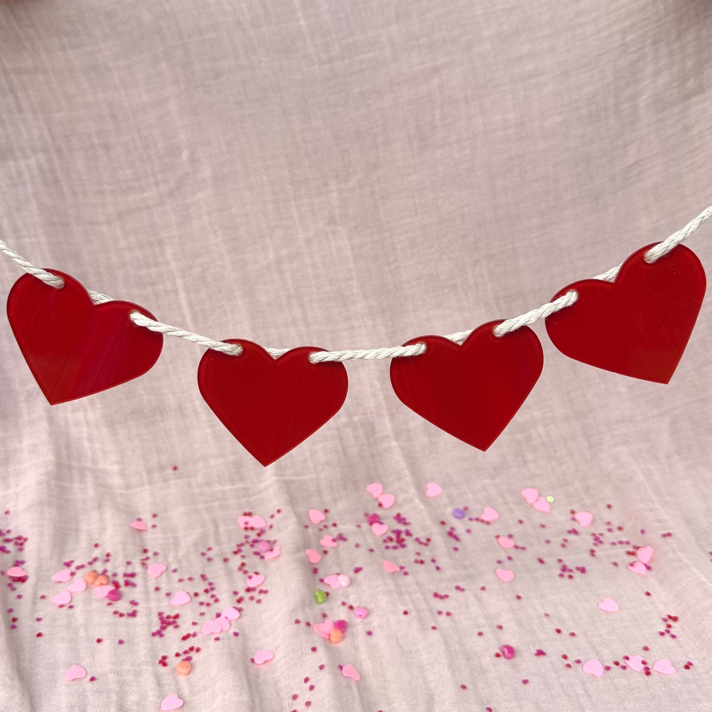 Valentine Heart Garland