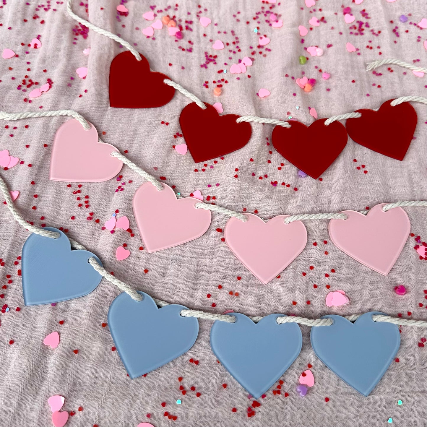 Valentine Heart Garland