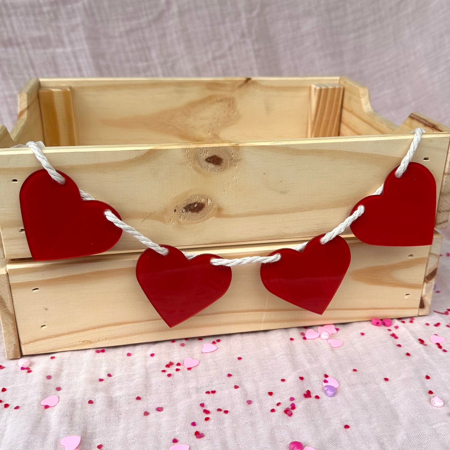Valentine Heart Garland