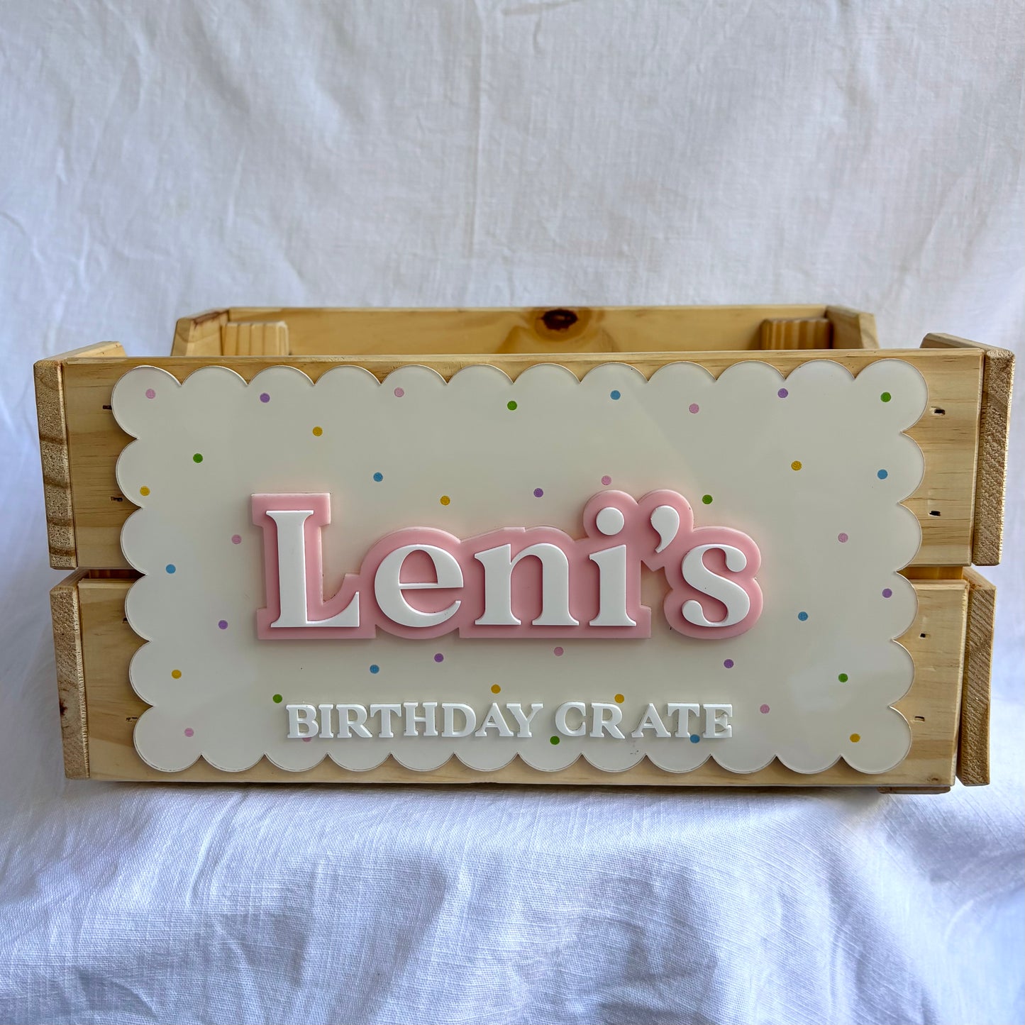 Birthday Plaque - Confetti