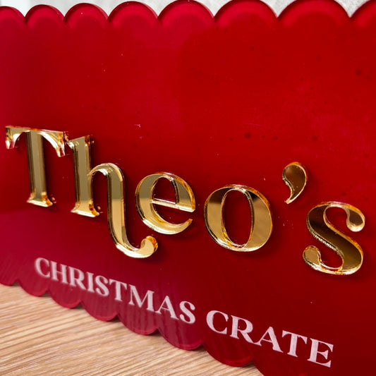 Christmas Plaque - Twinkle Design
