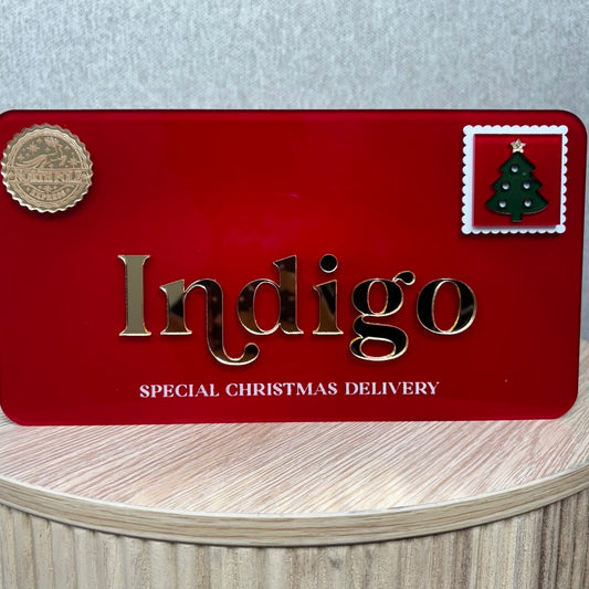 Christmas Plaque - North Pole Express Post
