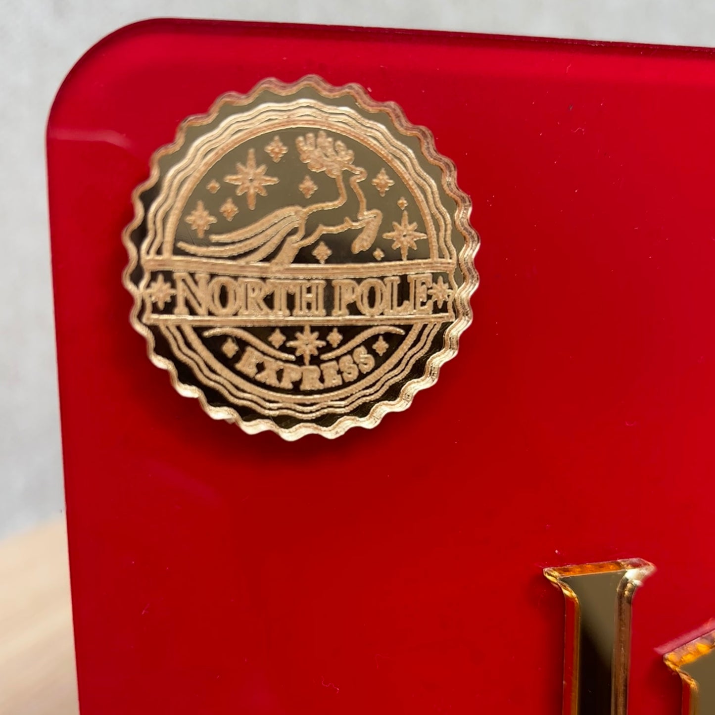 Christmas Plaque - North Pole Express Post