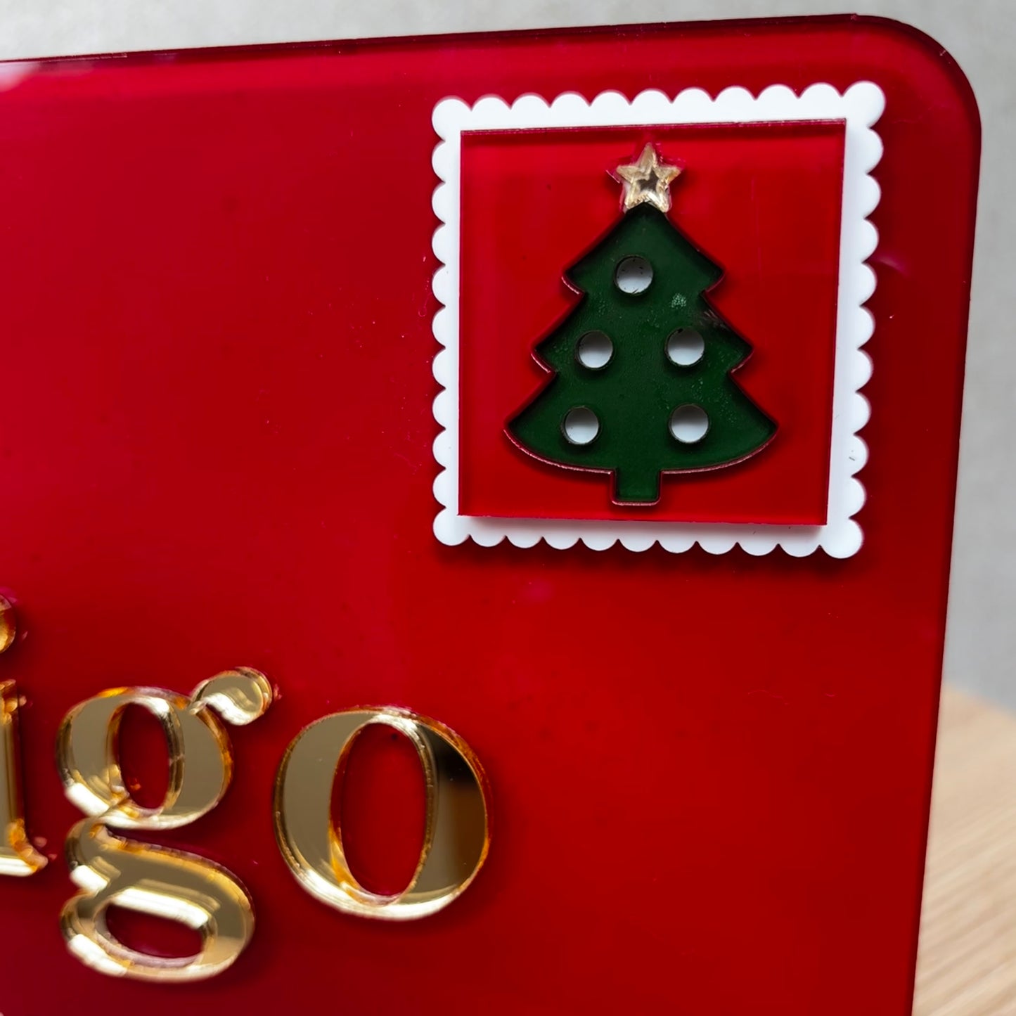 Christmas Plaque - North Pole Express Post