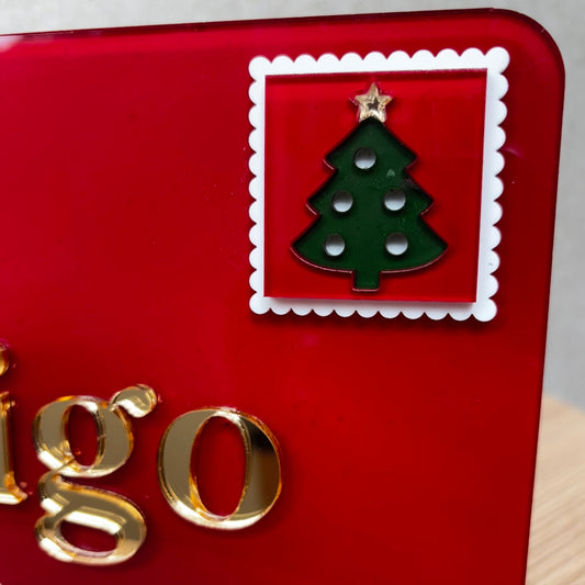 Christmas Plaque - North Pole Express Post