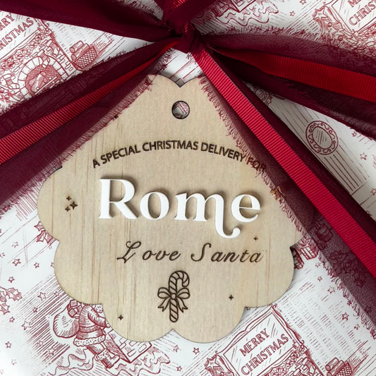 Personalised Santa Gift Tags/Sack Tags